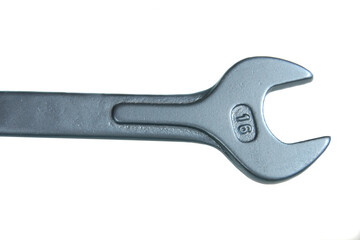 
Nut wrench on white background