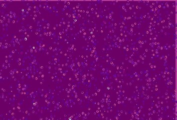 Light Purple vector texture with disks.