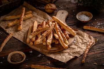 Puff pastry sticks