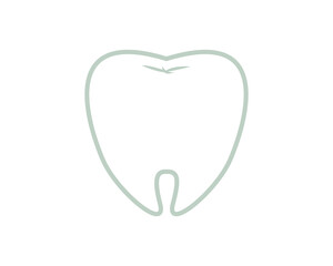 Vector illustration set of teeth. Caries. Dental clinic