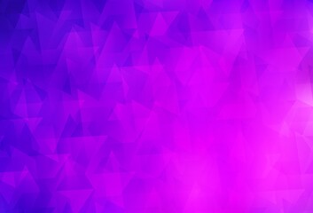 Fototapeta na wymiar Light Purple, Pink vector background with rectangles.
