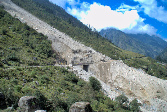 Sikkim Landslide Bridge
