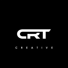 CRT Letter Initial Logo Design Template Vector Illustration	
 - obrazy, fototapety, plakaty
