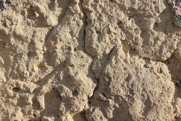 Natural crumbling wall covering texture