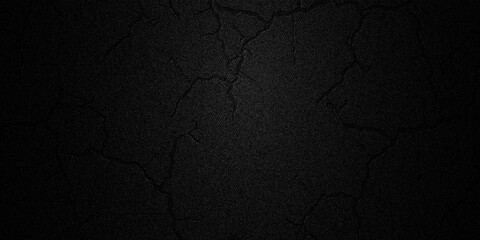 Black color grunge textured background