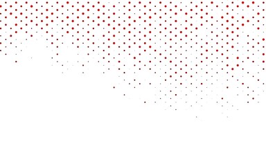 Light Red vector texture with disks.