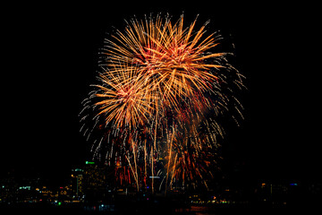 Firework Festival Background