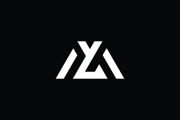 ML logo letter design on luxury background. LM logo monogram initials letter concept. ML icon logo design. LM elegant and Professional letter icon design on black background. M L LM ML