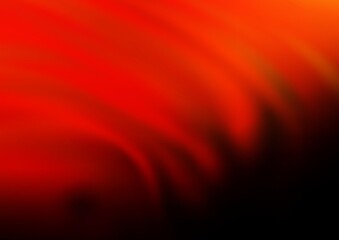 Dark Red, Yellow vector glossy abstract background.