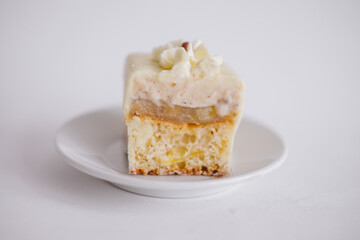 Homemade handmade sweets on a light background. Cooking.