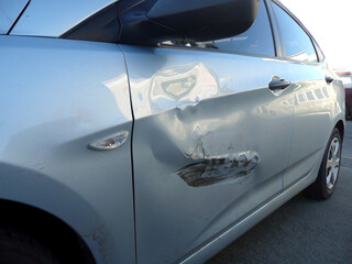 Avto after a traffic accident