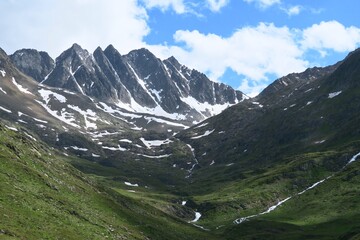 Fototapeta na wymiar austrian mountains mountain landscape