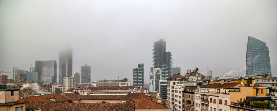 Milano skyline città