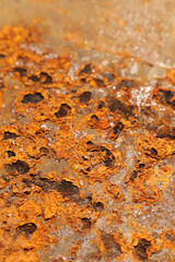 Old metal iron rust background and texture