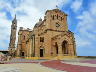 Fototapeta na wymiar Ta pinu church at Malta Gozo