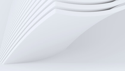 Abstract  Modern Architecture Background.3d Modern Rendering.