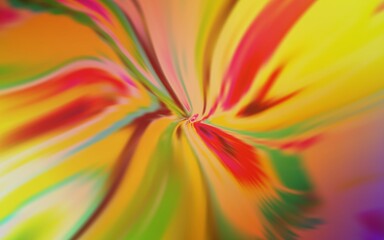 Obraz na płótnie Canvas Light Multicolor vector background with bent lines.