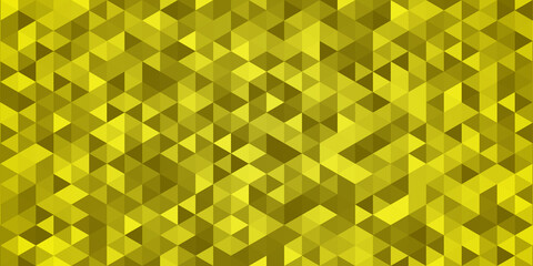 Abstract yellow triangle background