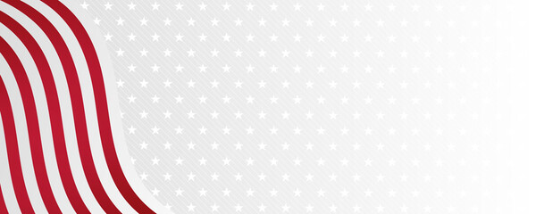 American Abstract Presidential Elections Stars and Stripes Background
