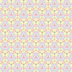 Kaleidoscope pattern made illustration from any geometrical shape for creative design background. illustration
