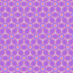 Kaleidoscope pattern made illustration from any geometrical shape for creative design background. illustration