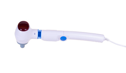 Naklejka premium Electric infrared massage machine for the whole body isolated on white background with clipping path