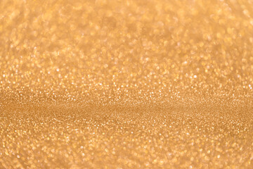 Golden glitter background.