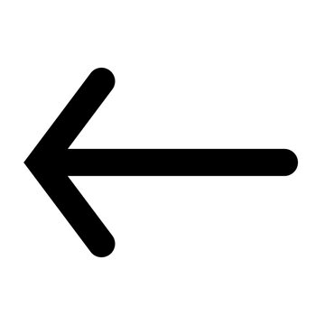 WARNING ARROW LEFT SIGN