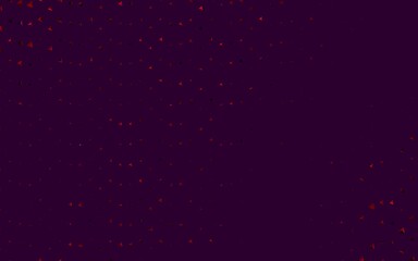 Obraz premium Dark Blue, Red vector texture with triangular style.