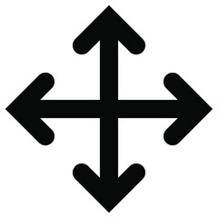 Obraz premium Arrow Icon In Flat Style