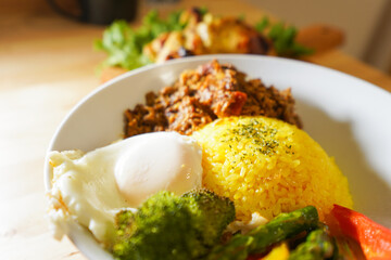 手作りのランチ