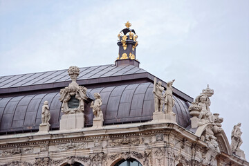  Zwinger-palace and park complex of four buildings