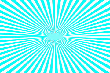Fototapeta premium blue sun rays for product display, illustration blue sunburst background