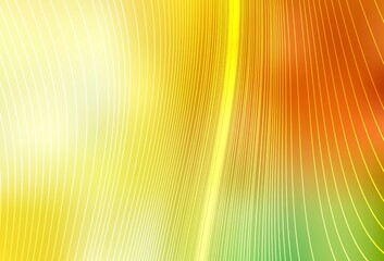 Light Red, Yellow vector abstract bright template.