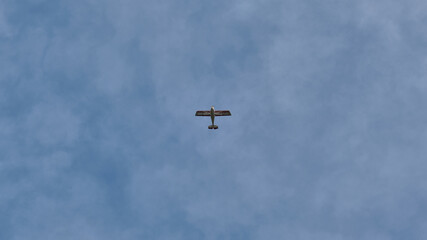 airplane in the sky