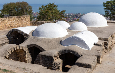 Khan's Bath at the citadel of Naryn-Kala in Derbent. Dagestan. Russia