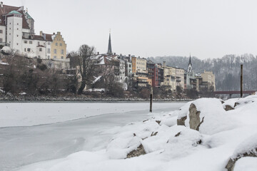 Obraz premium Wasserburg am Inn