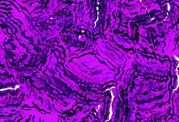 Dark Purple vector background with wry lines.