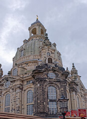 Fototapeta premium Frauenkirche is a Lutheran church
