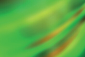 Light Green, Yellow vector abstract blurred background.