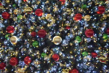 Sapin de Noël éclatant