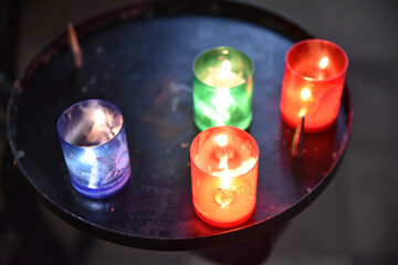 Bougies d'église