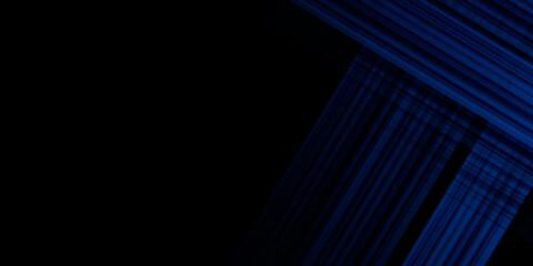 Modern simple dark blue line abstract background with blue stripes