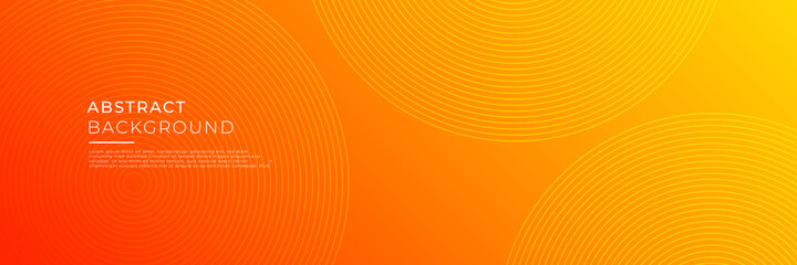 Technology abstract orange background for business banner, corporate flier, company profile and more