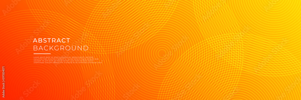 Poster abstract modern orange yellow white banner background gradient color. yellow and orange gradient wit