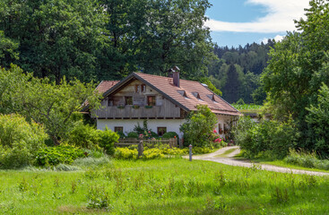 Fototapeta na wymiar Bavarian Forest scenery