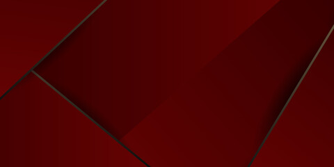 Obraz premium Abstract dark red and gold background with gold lines