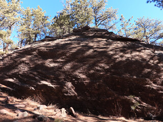 Mountain Hike In The Flatirons 