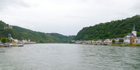 Sankt Goarshausen with Katz Castle