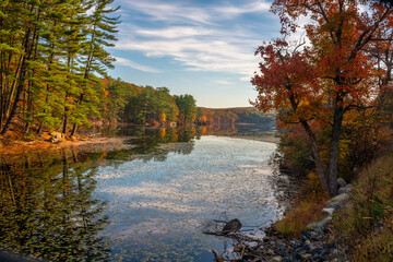 Harriman State Park in autumn